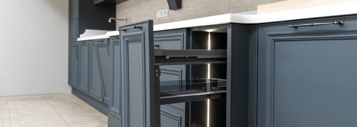 Pull-Out Shelves For Easier Access